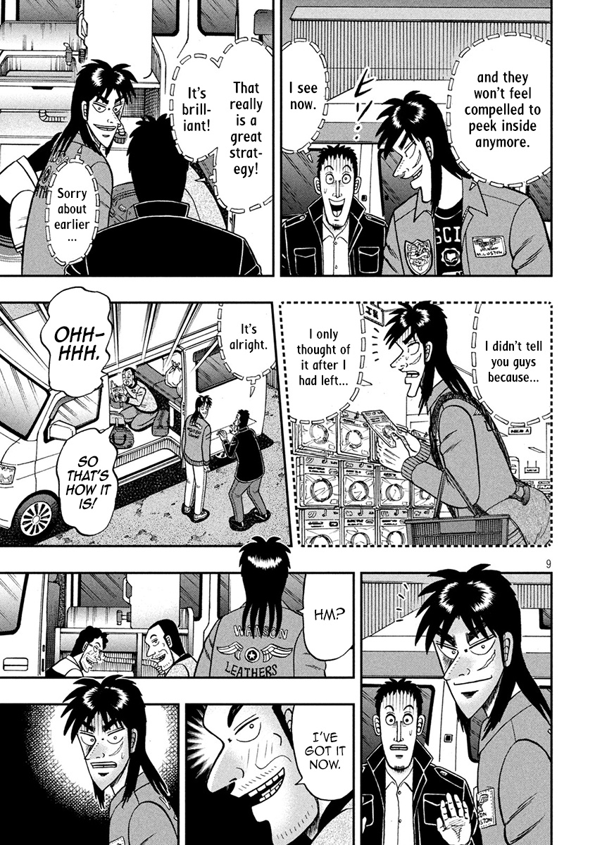 Tobaku Datenroku Kaiji - One Poker Hen Chapter 373 #9