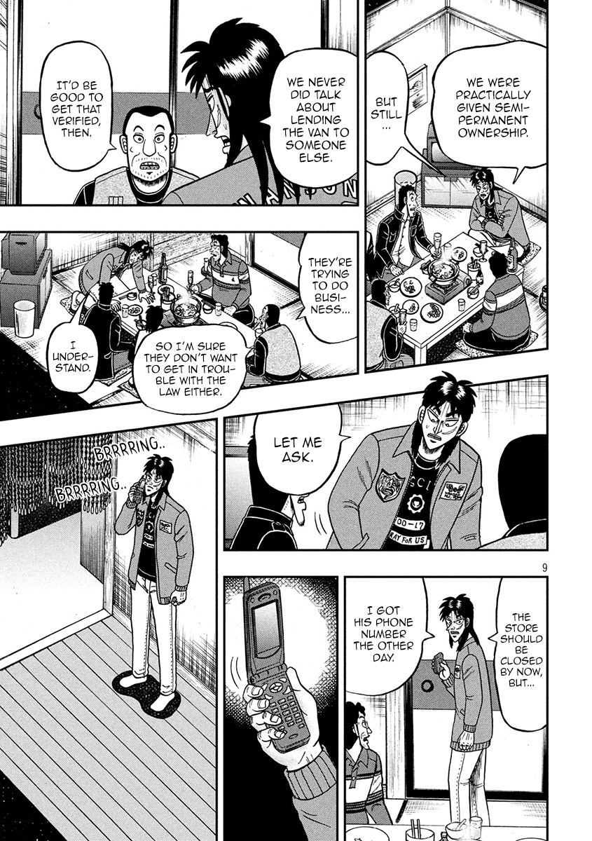 Tobaku Datenroku Kaiji - One Poker Hen Chapter 367 #9