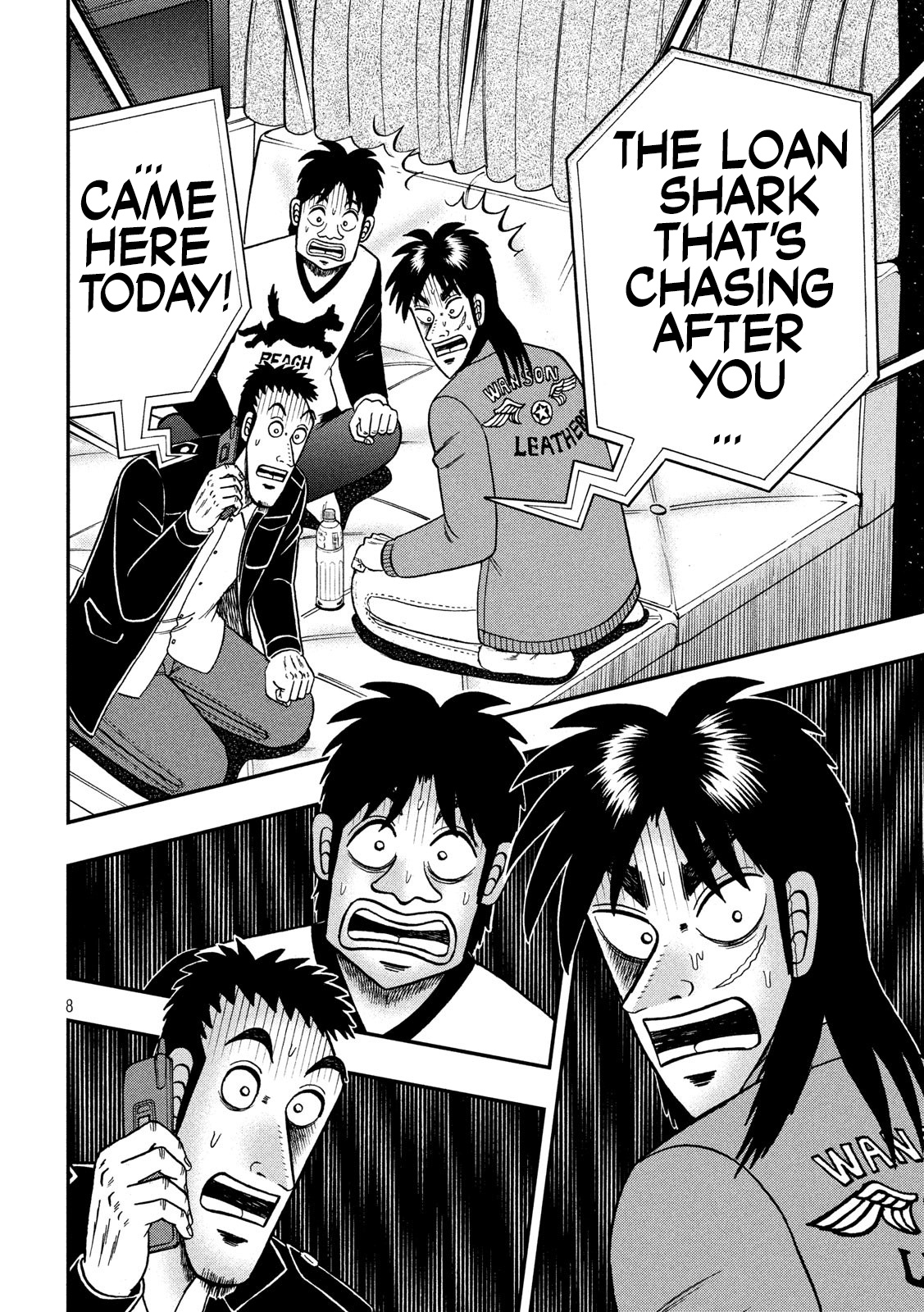 Tobaku Datenroku Kaiji - One Poker Hen Chapter 346 #8