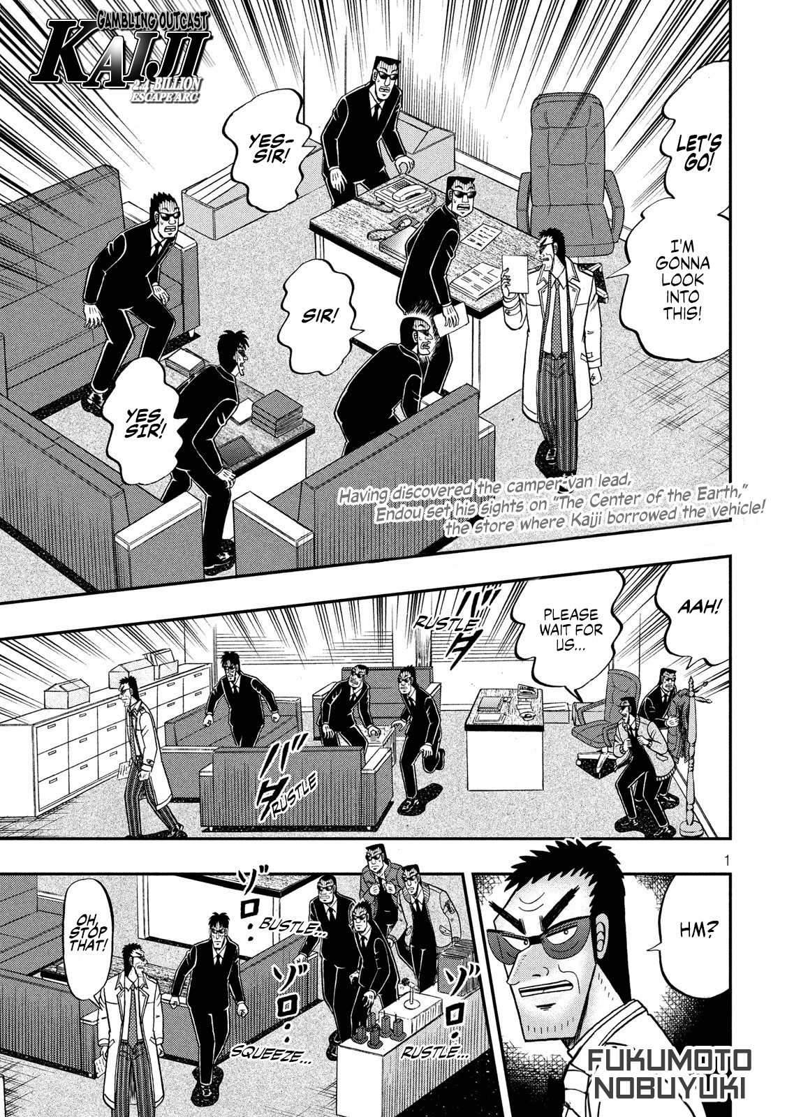 Tobaku Datenroku Kaiji - One Poker Hen Chapter 340 #1