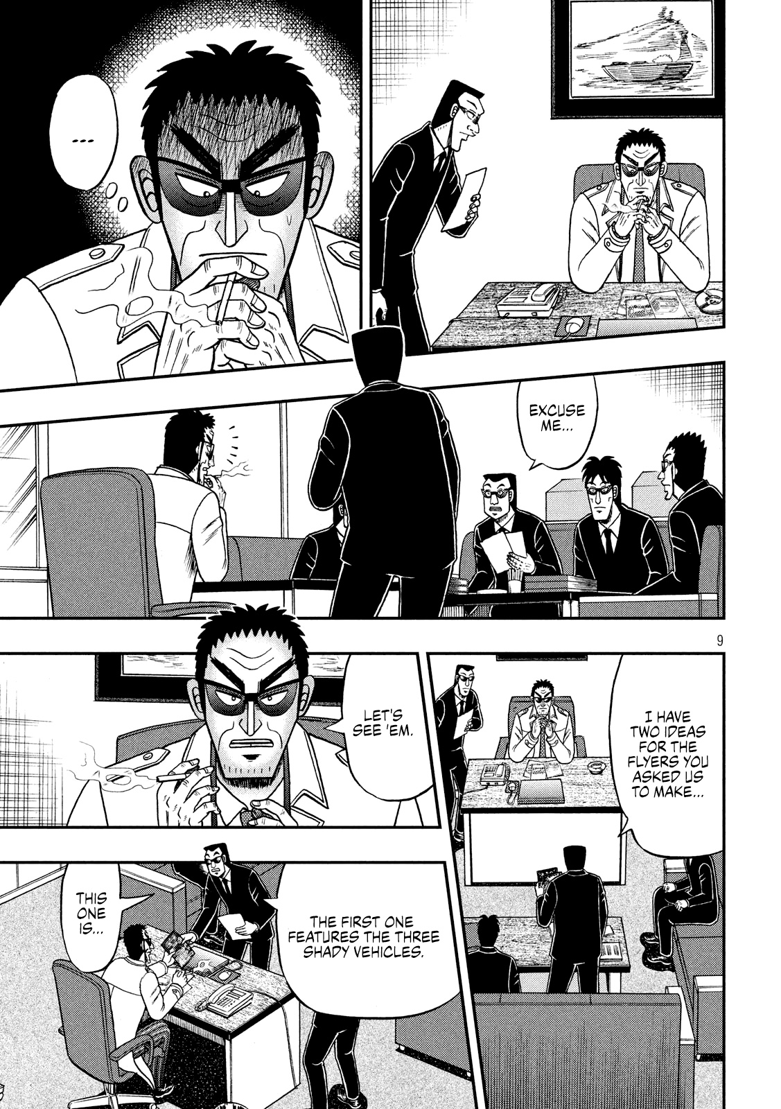 Tobaku Datenroku Kaiji - One Poker Hen Chapter 339 #9