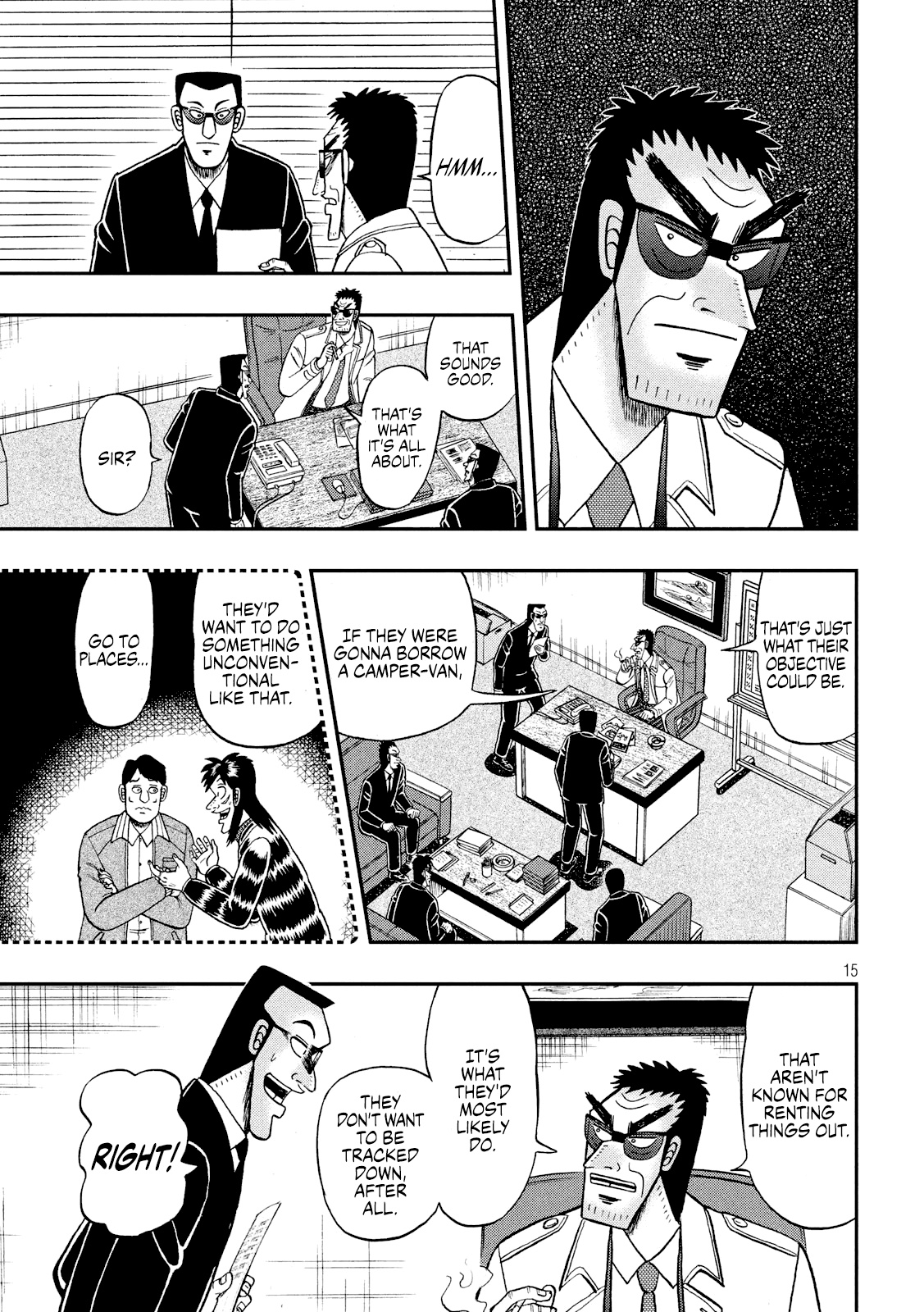 Tobaku Datenroku Kaiji - One Poker Hen Chapter 339 #15