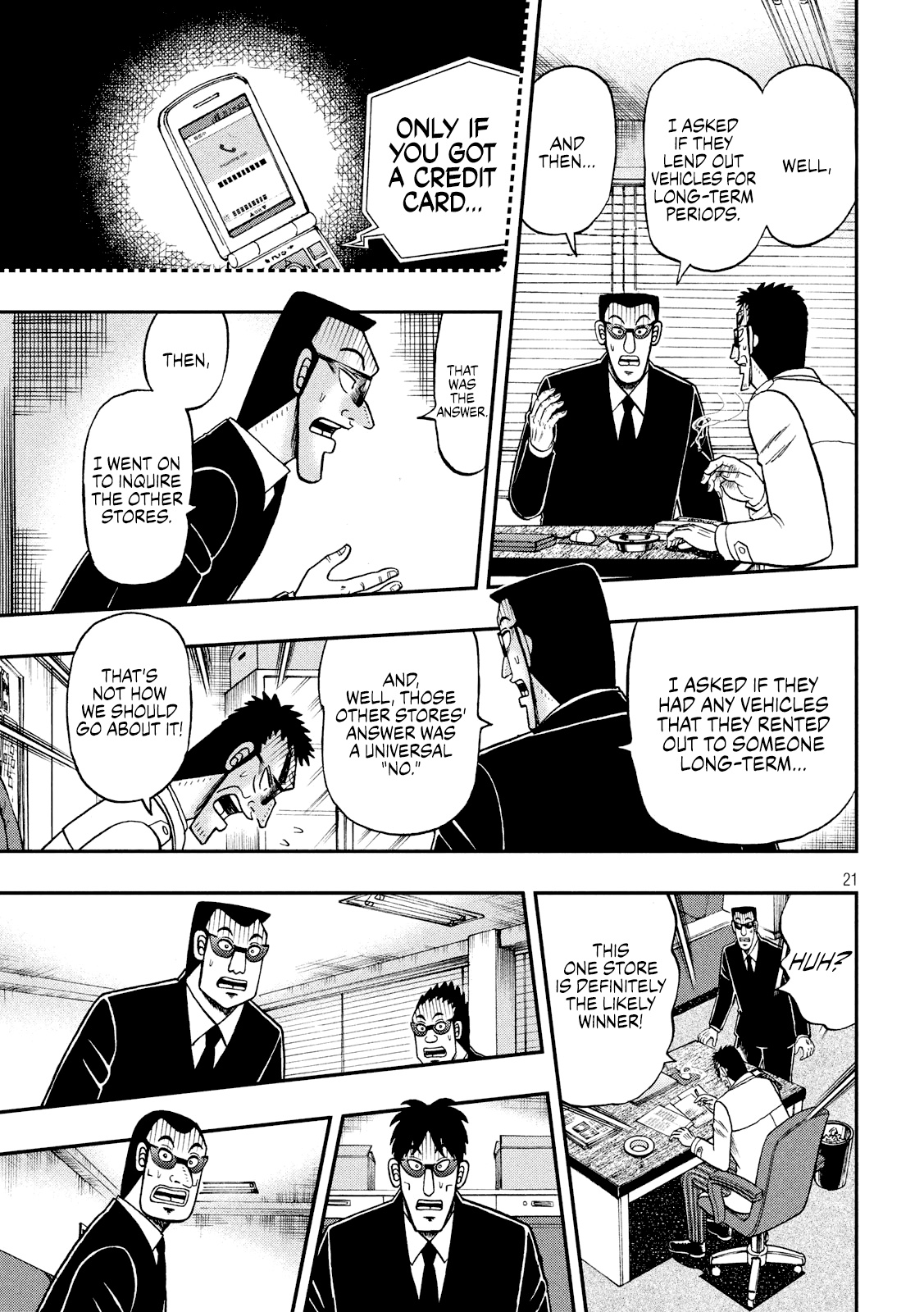 Tobaku Datenroku Kaiji - One Poker Hen Chapter 339 #21