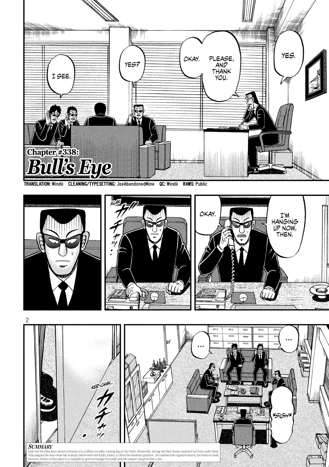 Tobaku Datenroku Kaiji - One Poker Hen Chapter 338 #2