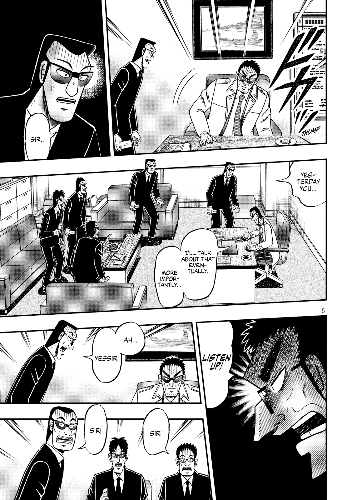 Tobaku Datenroku Kaiji - One Poker Hen Chapter 338 #5