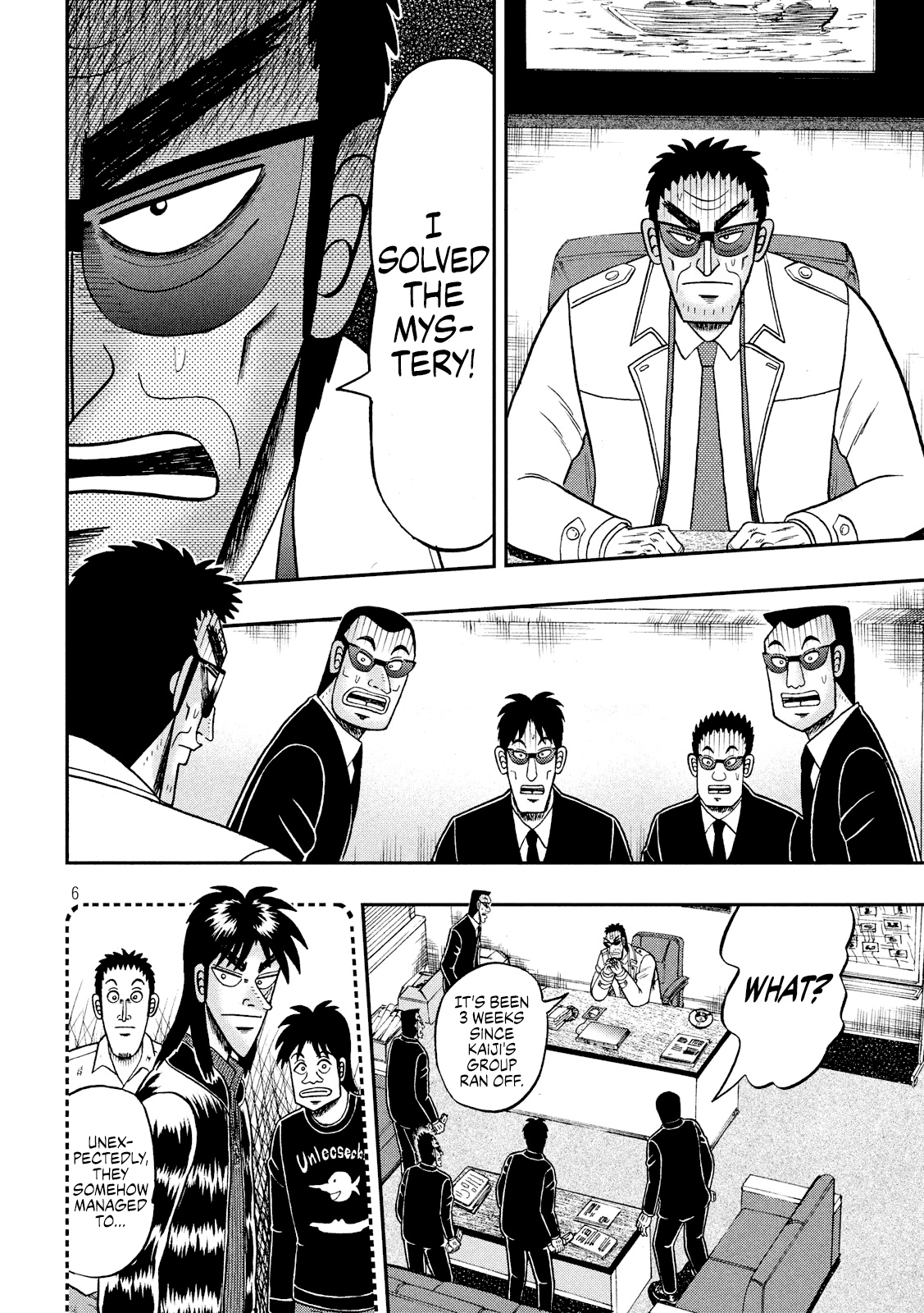 Tobaku Datenroku Kaiji - One Poker Hen Chapter 338 #6