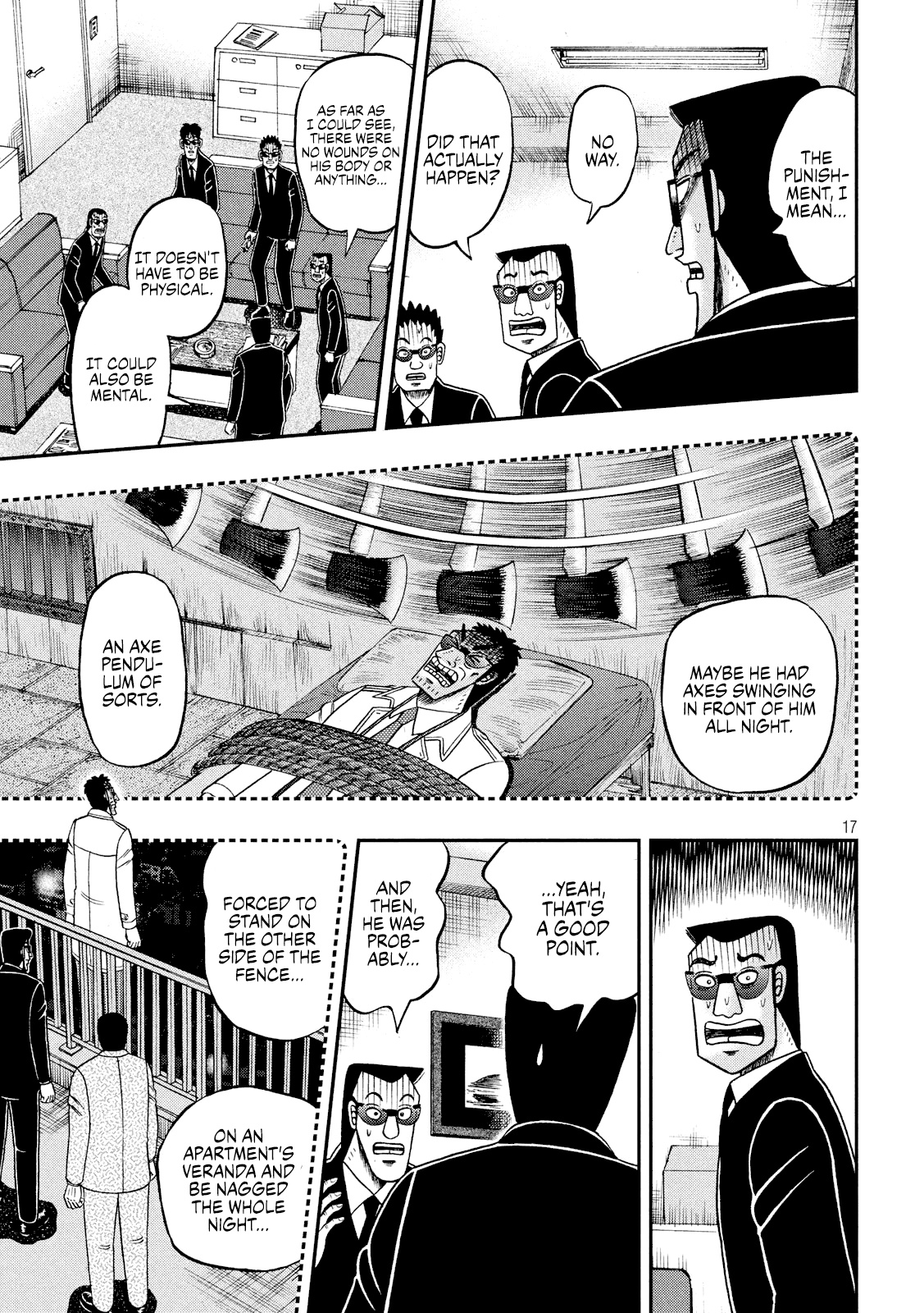 Tobaku Datenroku Kaiji - One Poker Hen Chapter 338 #17