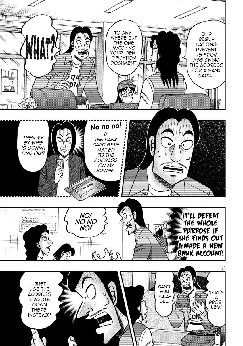 Tobaku Datenroku Kaiji - One Poker Hen Chapter 325 #21