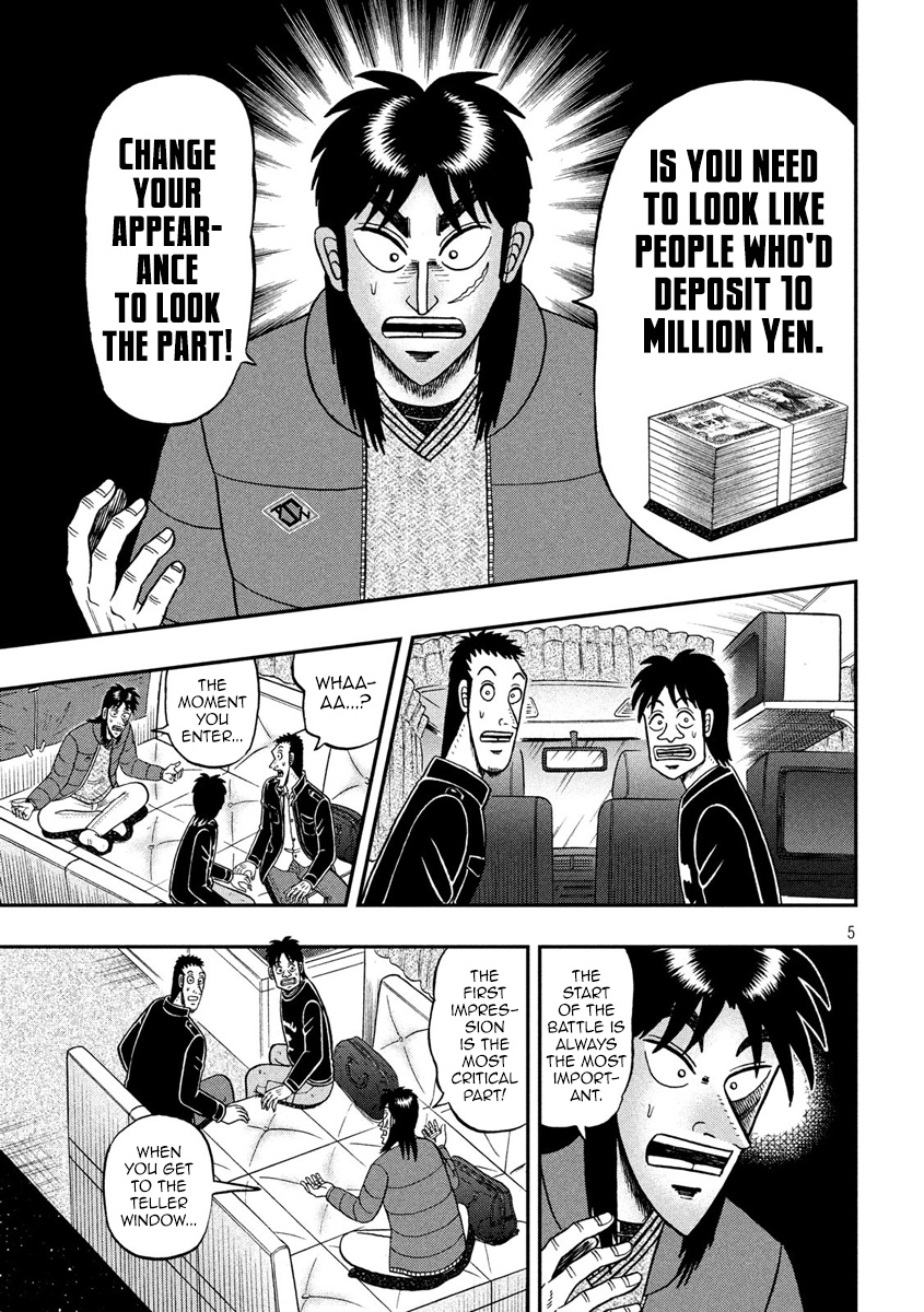 Tobaku Datenroku Kaiji - One Poker Hen Chapter 321 #5