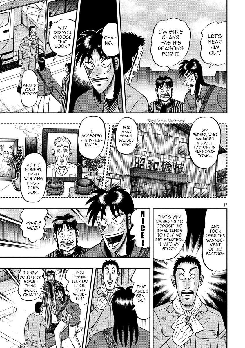 Tobaku Datenroku Kaiji - One Poker Hen Chapter 321 #17