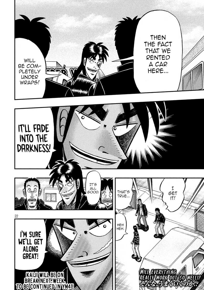 Tobaku Datenroku Kaiji - One Poker Hen Chapter 292 #21