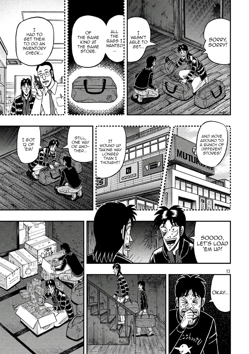 Tobaku Datenroku Kaiji - One Poker Hen Chapter 287 #13