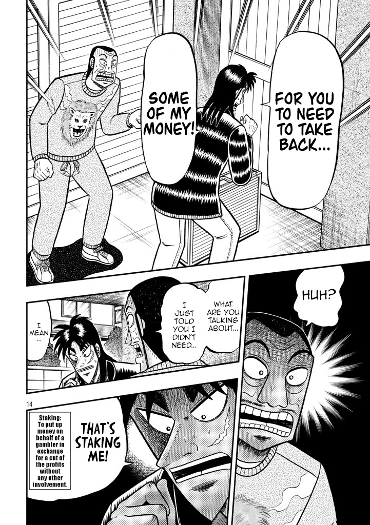 Tobaku Datenroku Kaiji - One Poker Hen Chapter 268 #14