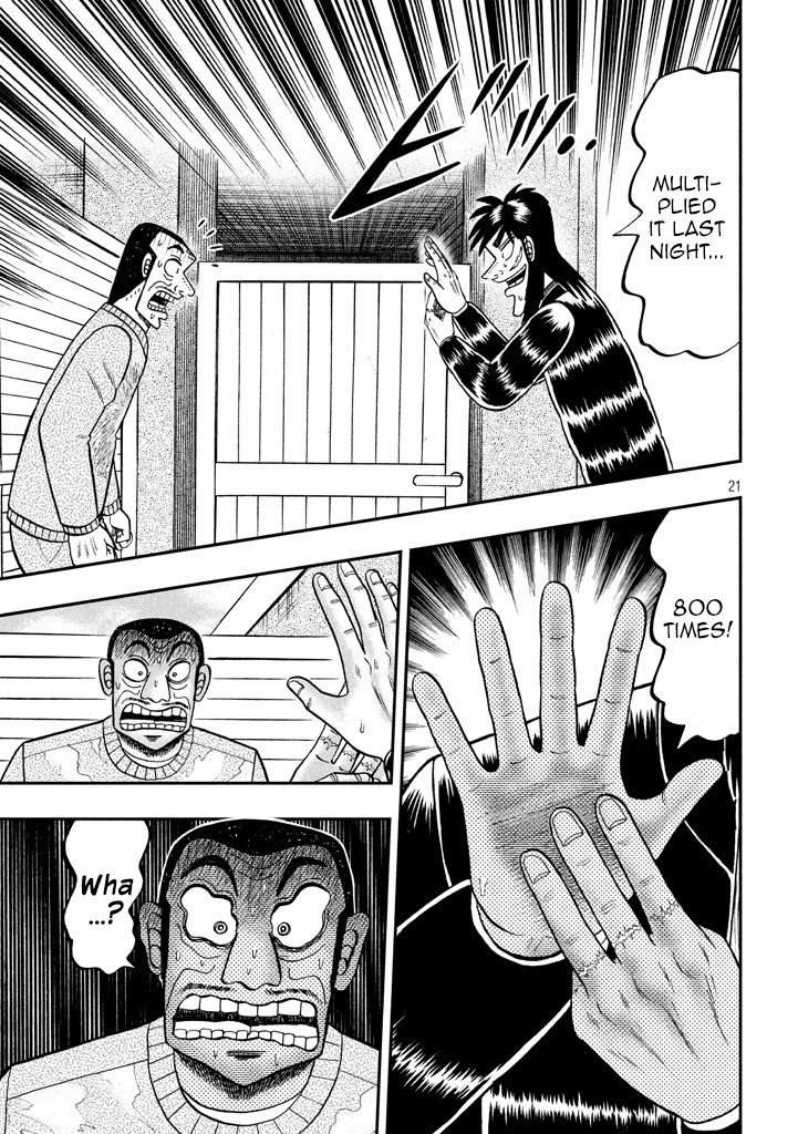 Tobaku Datenroku Kaiji - One Poker Hen Chapter 268 #21