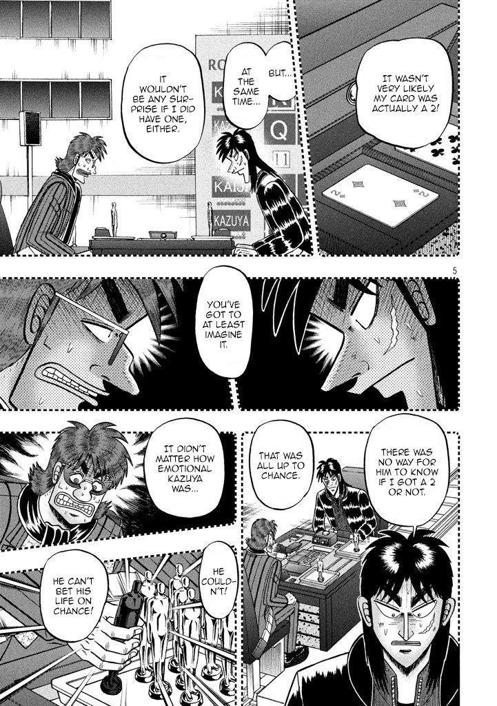 Tobaku Datenroku Kaiji - One Poker Hen Chapter 265 #5