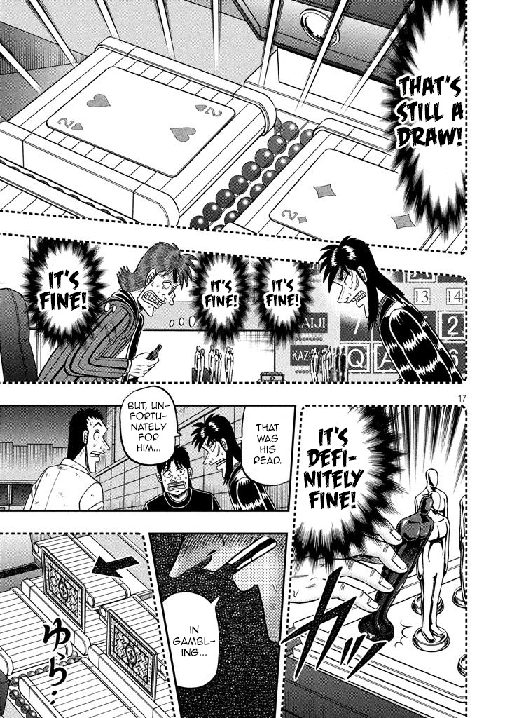 Tobaku Datenroku Kaiji - One Poker Hen Chapter 265 #17