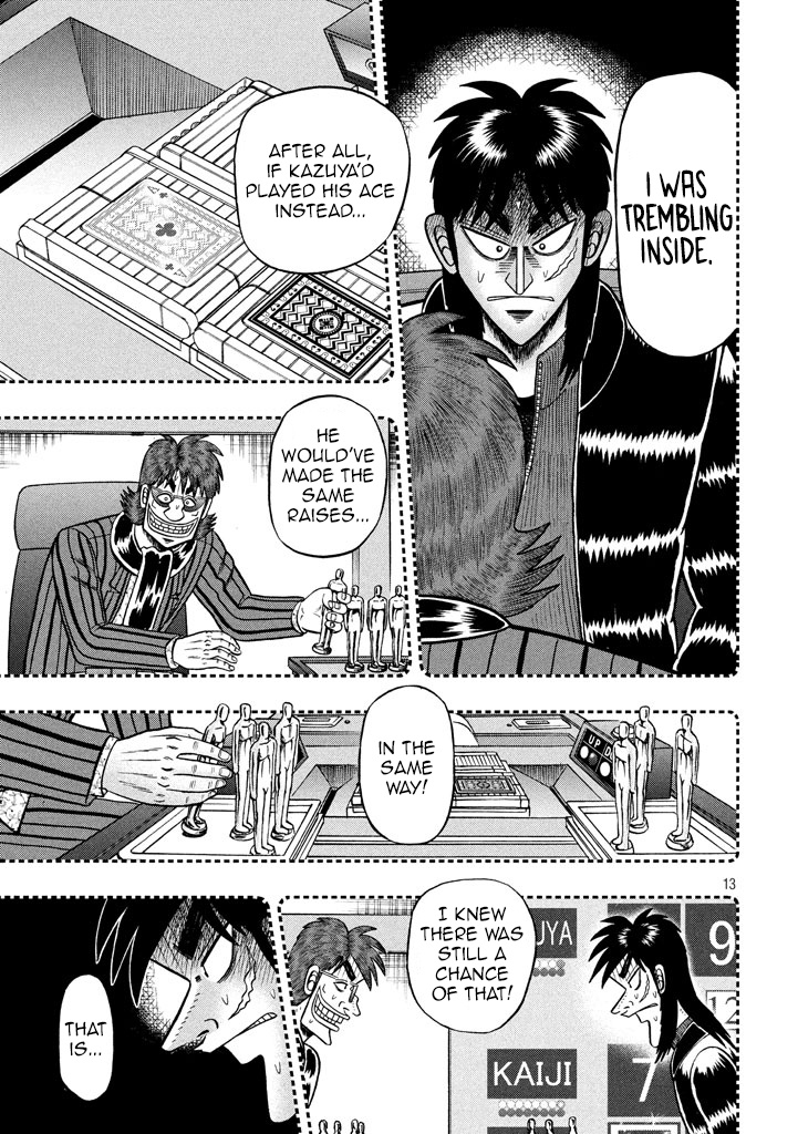 Tobaku Datenroku Kaiji - One Poker Hen Chapter 264 #13