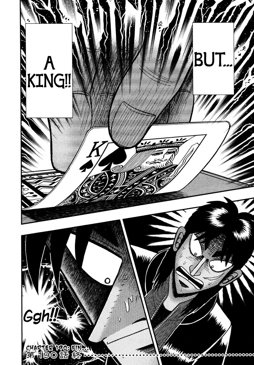 Tobaku Datenroku Kaiji - One Poker Hen Chapter 190 #21