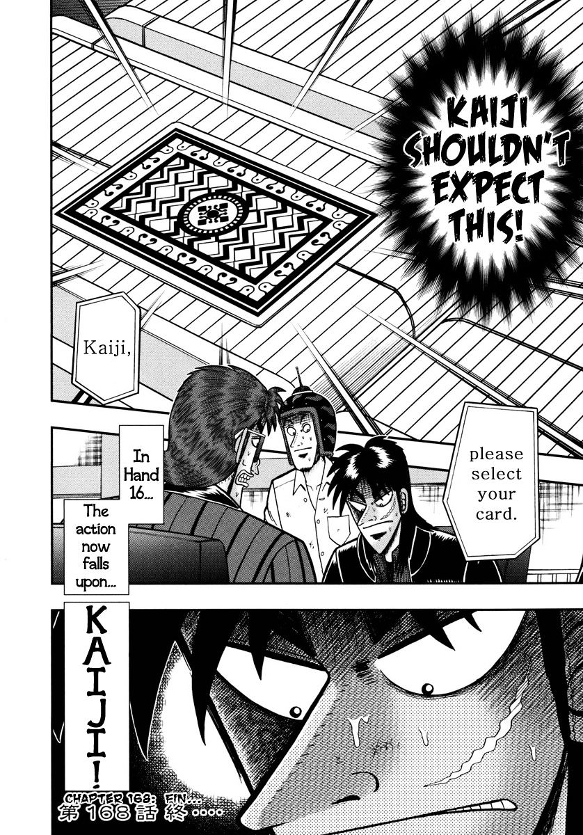 Tobaku Datenroku Kaiji - One Poker Hen Chapter 168 #21