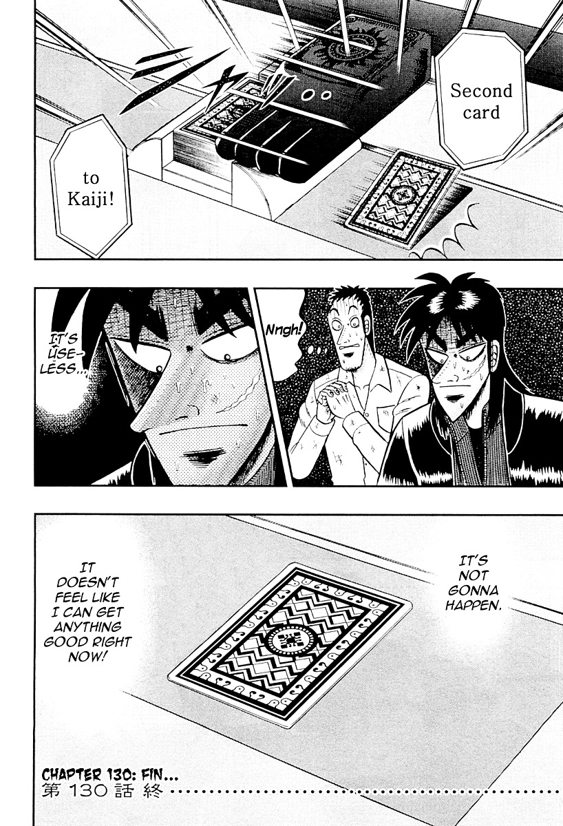 Tobaku Datenroku Kaiji - One Poker Hen Chapter 130 #20