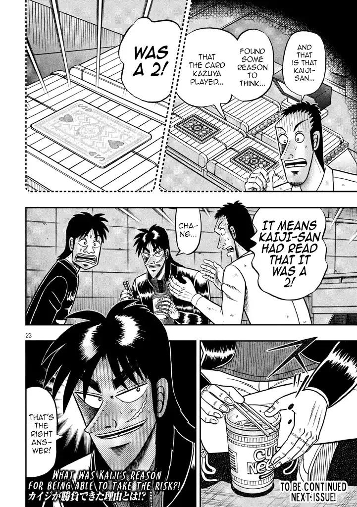 Tobaku Datenroku Kaiji - One Poker Hen Chapter 6 #21