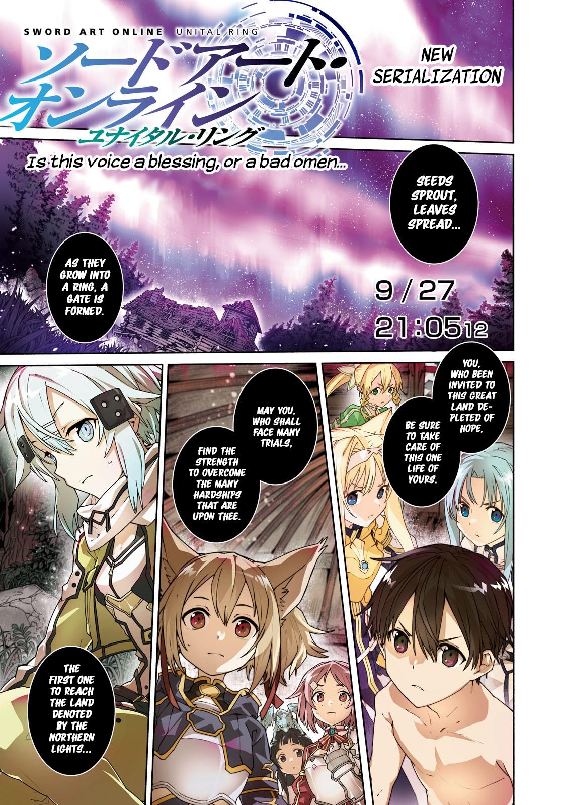 Sword Art Online Unital Ring Chapter 1 #1