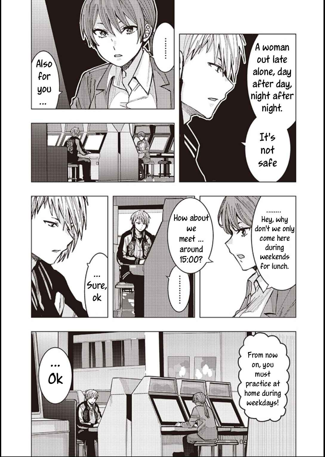 A Story About An Office Lady Getting Attached To A Delinquent High School Boy She Met At An Arcade Chapter 3 #9