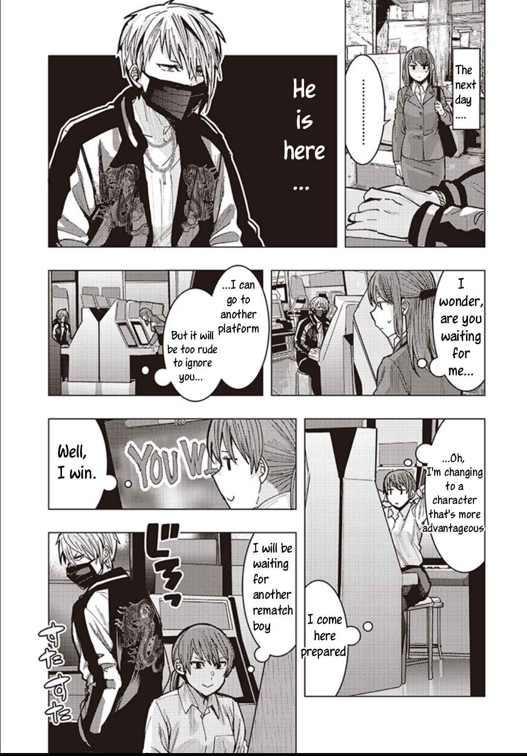 A Story About An Office Lady Getting Attached To A Delinquent High School Boy She Met At An Arcade Chapter 1 #7