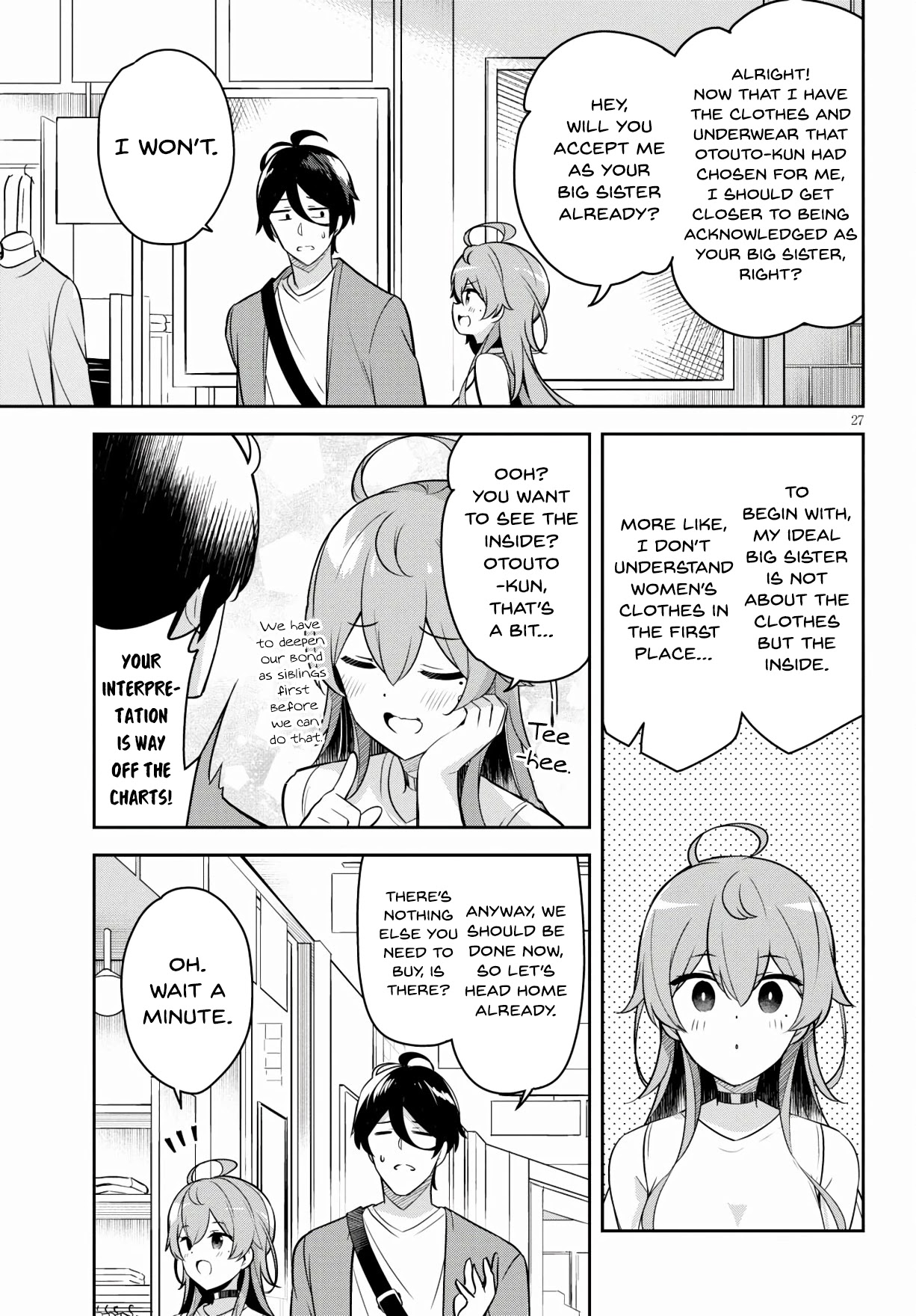 I Suddenly Have An "older" Sister! Chapter 3 #28