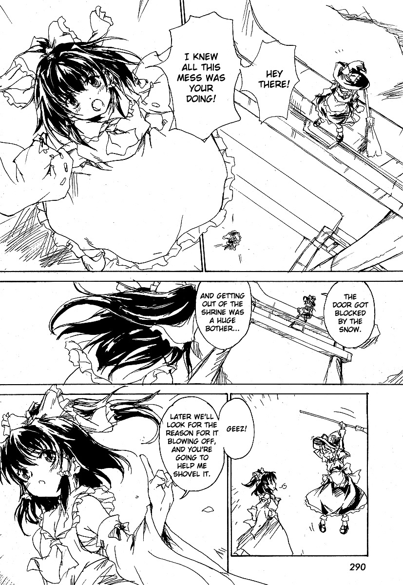 Touhou Sangetsusei ~ Eastern And Little Nature Deity Chapter 4 #6