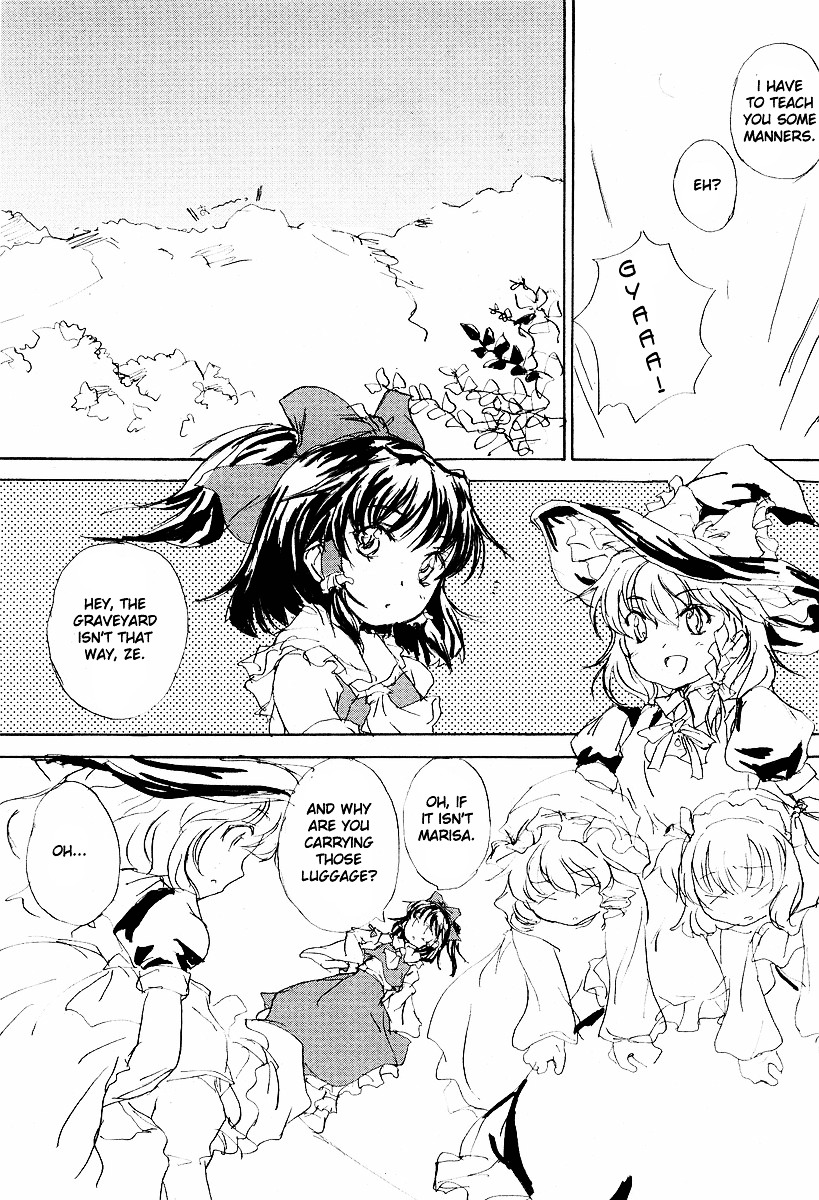 Touhou Sangetsusei ~ Eastern And Little Nature Deity Chapter 2 #12