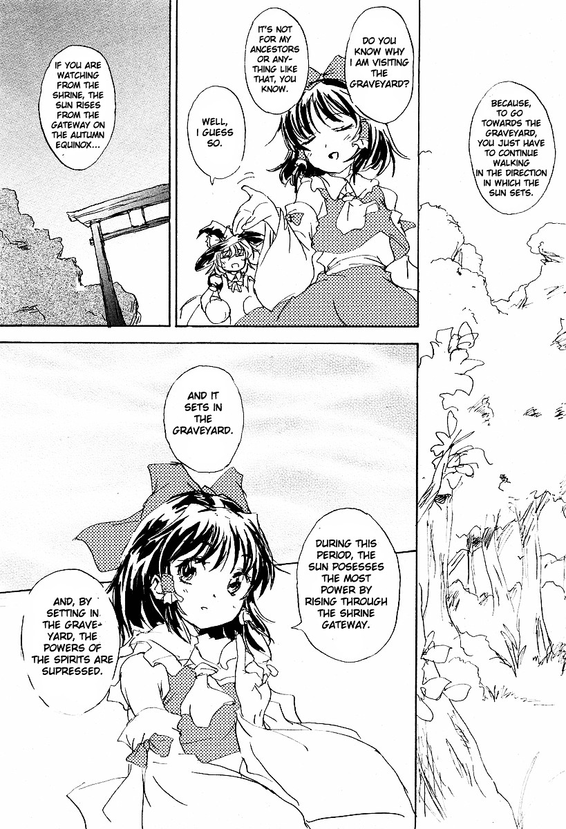 Touhou Sangetsusei ~ Eastern And Little Nature Deity Chapter 2 #14