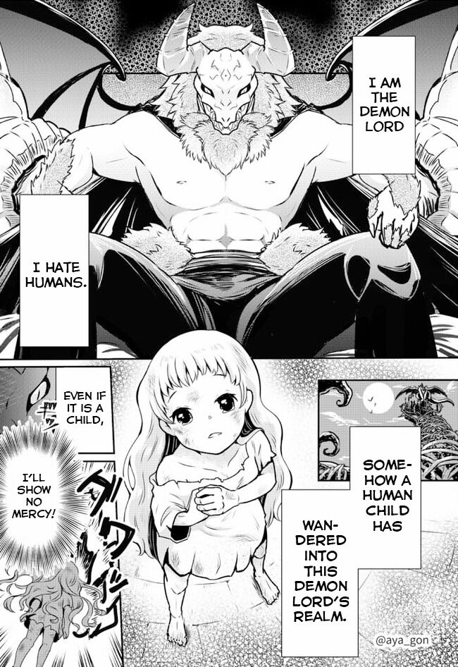The Human-Hating Demon Lord Has No Mercy For Little Girls Chapter 1 #1