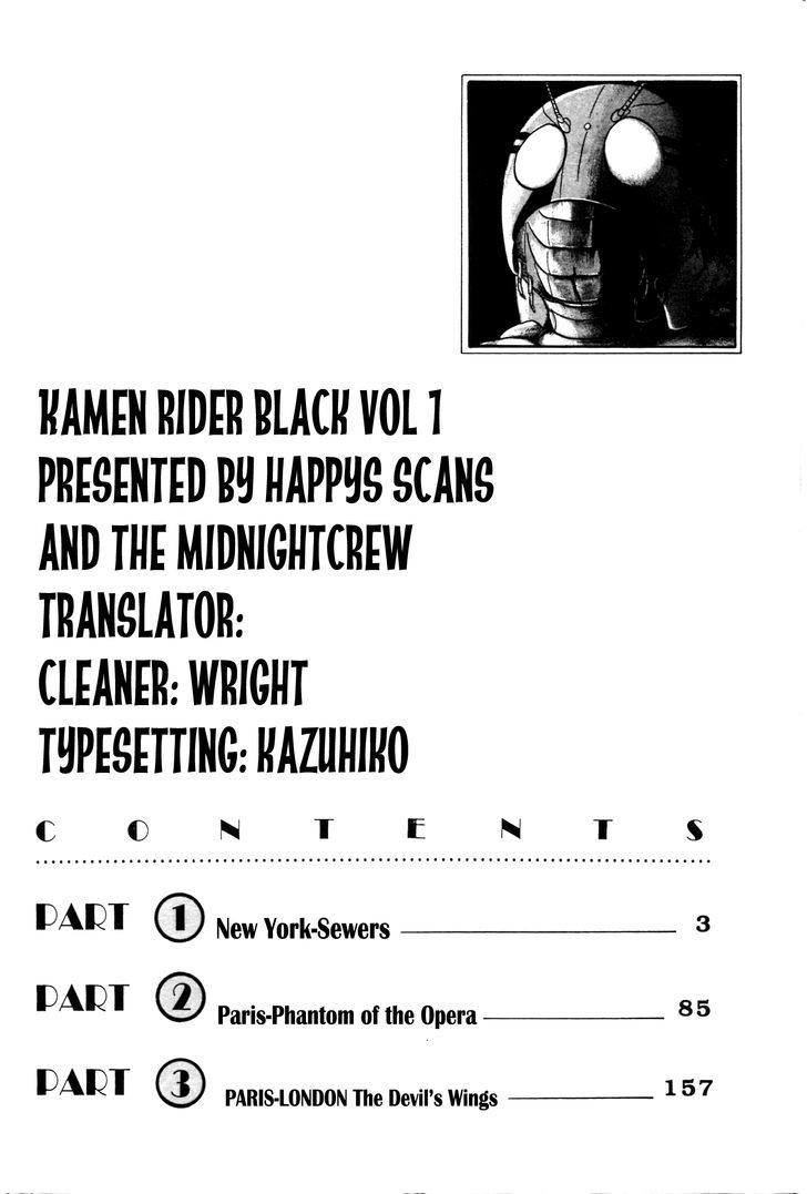 Kamen Rider Black Chapter 1 #3