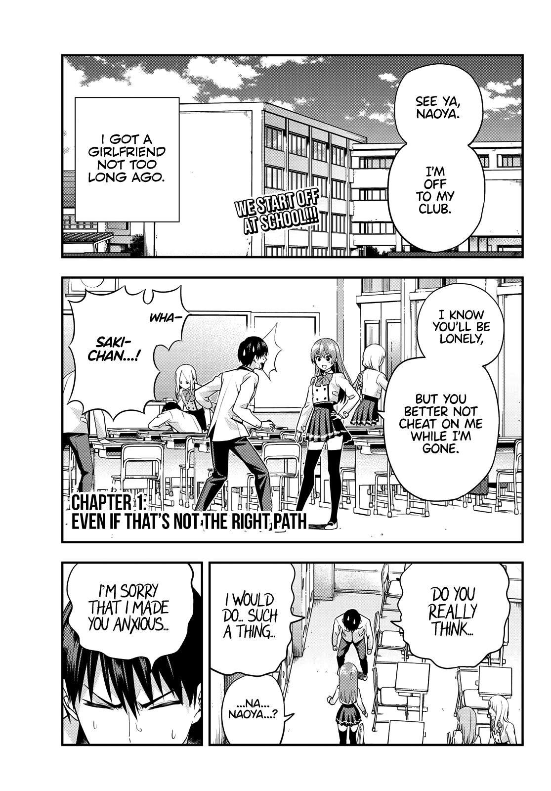 Kanojo Mo Kanojo Chapter 1 #4