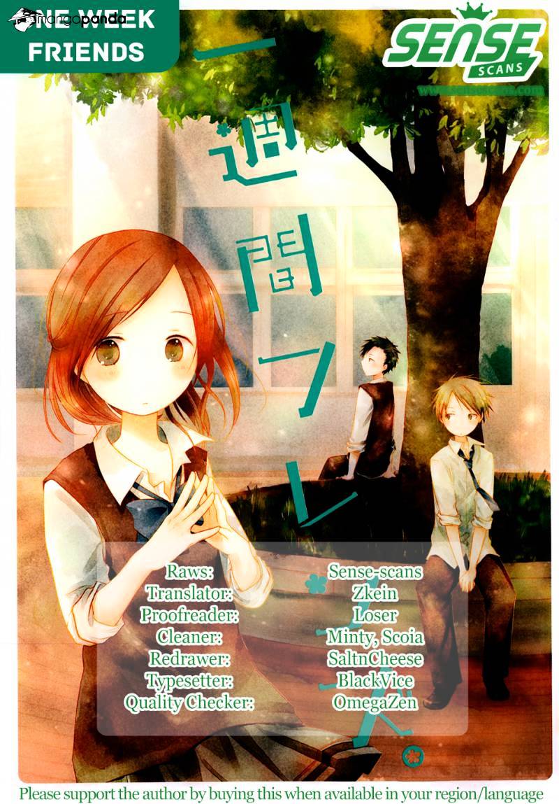 Isshuukan Friends Chapter 34 #1