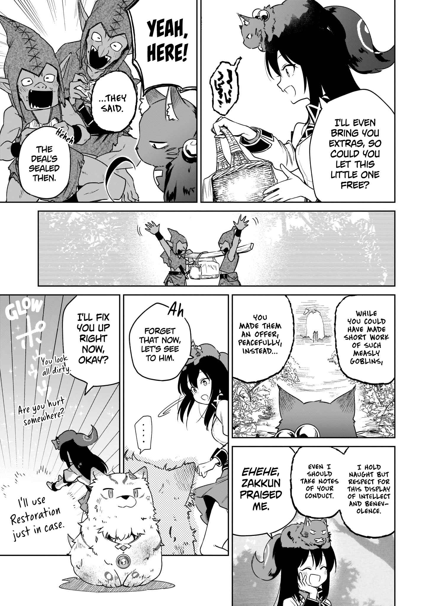 Saint? No, It's A Passing Demon! ~Absolutely Invincible Saint Travels With Mofumofu~ Chapter 9 #22