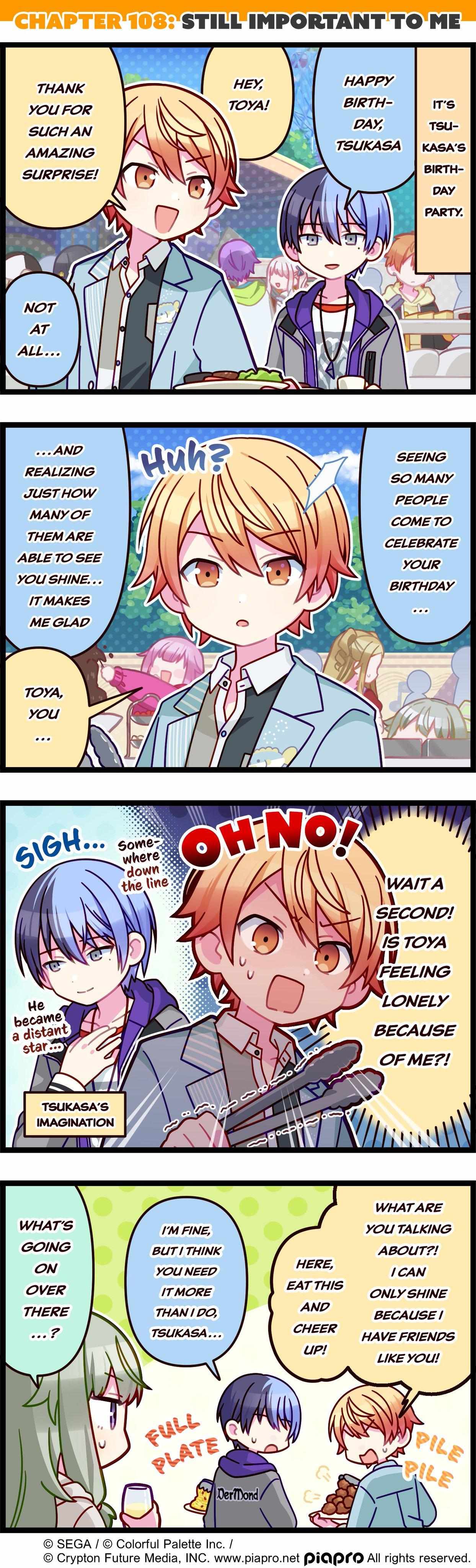 Sekai No 4Koma Chapter 108 #1