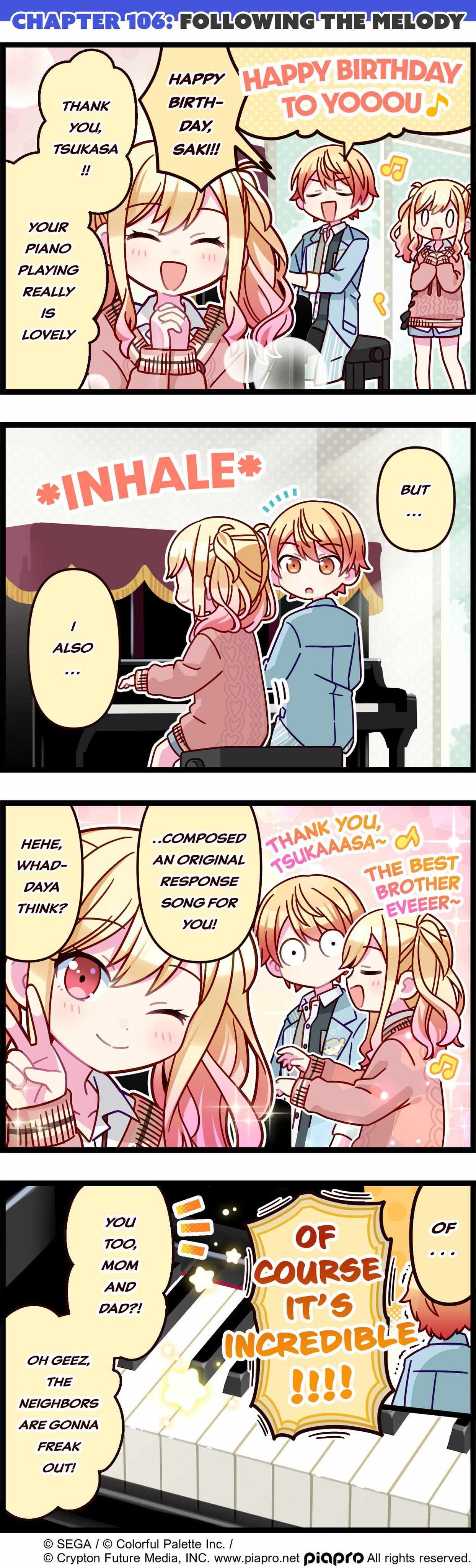 Sekai No 4Koma Chapter 106 #1