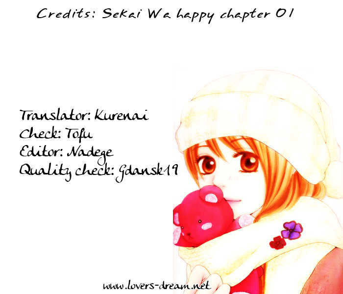 Sekai Wa Happy De Dekiteiru Chapter 0 #1