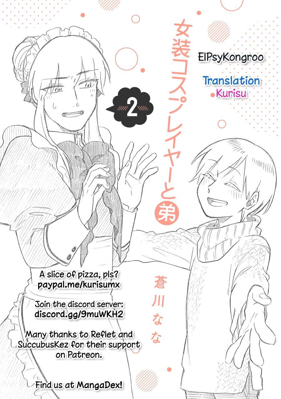 The Manga Where A Crossdressing Cosplayer Gets A Brother Chapter 7.2 #7