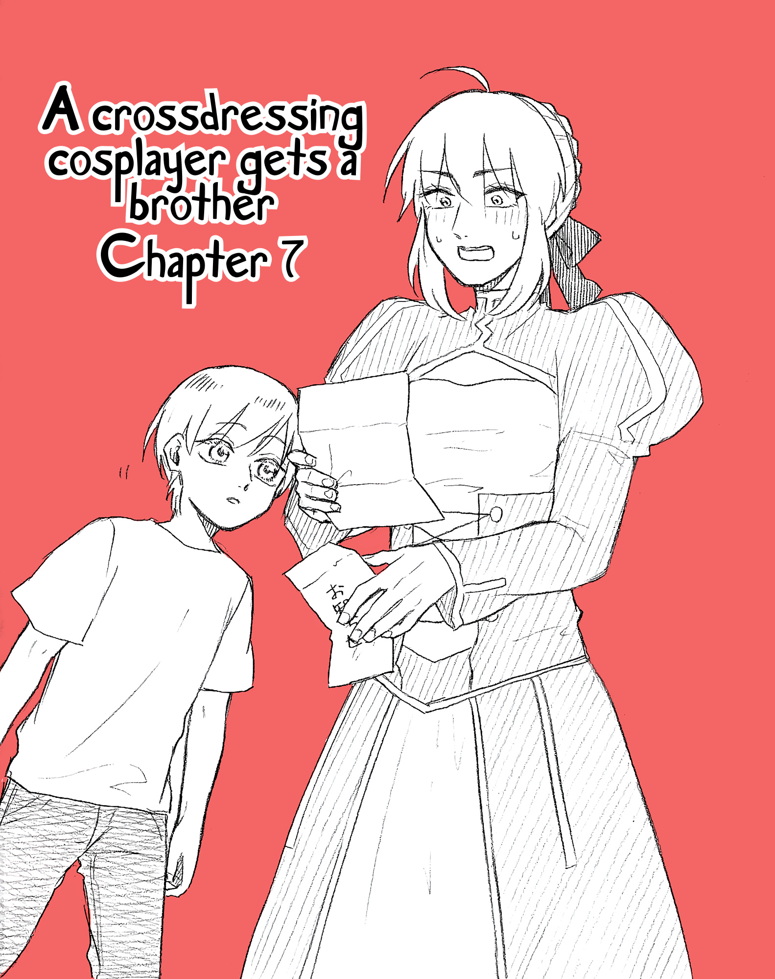 The Manga Where A Crossdressing Cosplayer Gets A Brother Chapter 7.1 #1