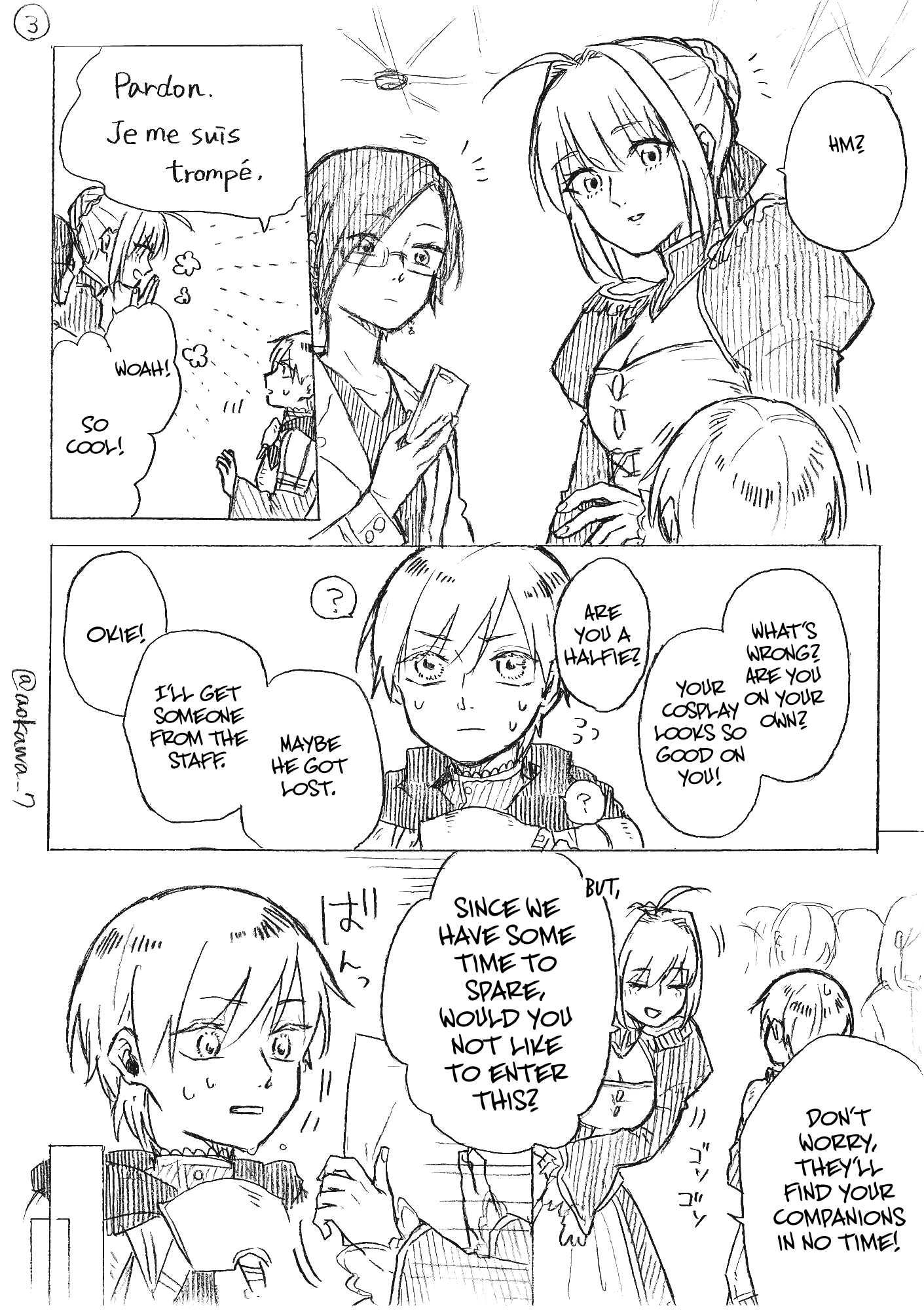 The Manga Where A Crossdressing Cosplayer Gets A Brother Chapter 4.2 #3