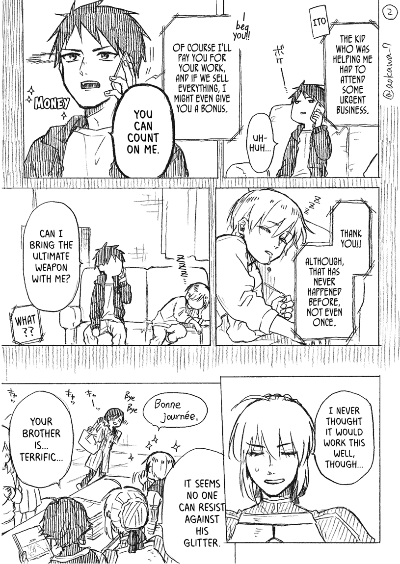 The Manga Where A Crossdressing Cosplayer Gets A Brother Chapter 4.1 #3