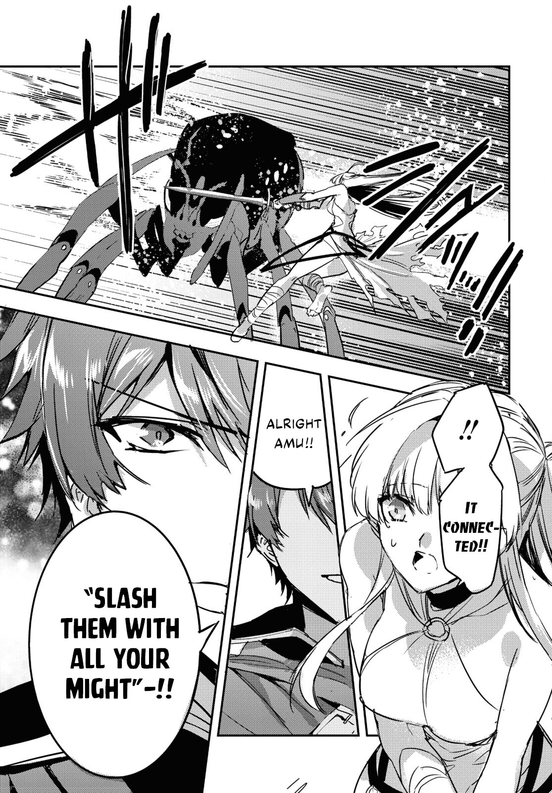 Tensai Saijaku Mamonotsukai Ha Kikan Shitai ~Saikyou No Juusha To Hikihanasarete Mishiranu Chi Ni Tobasaremashita.~ Chapter 4 #20