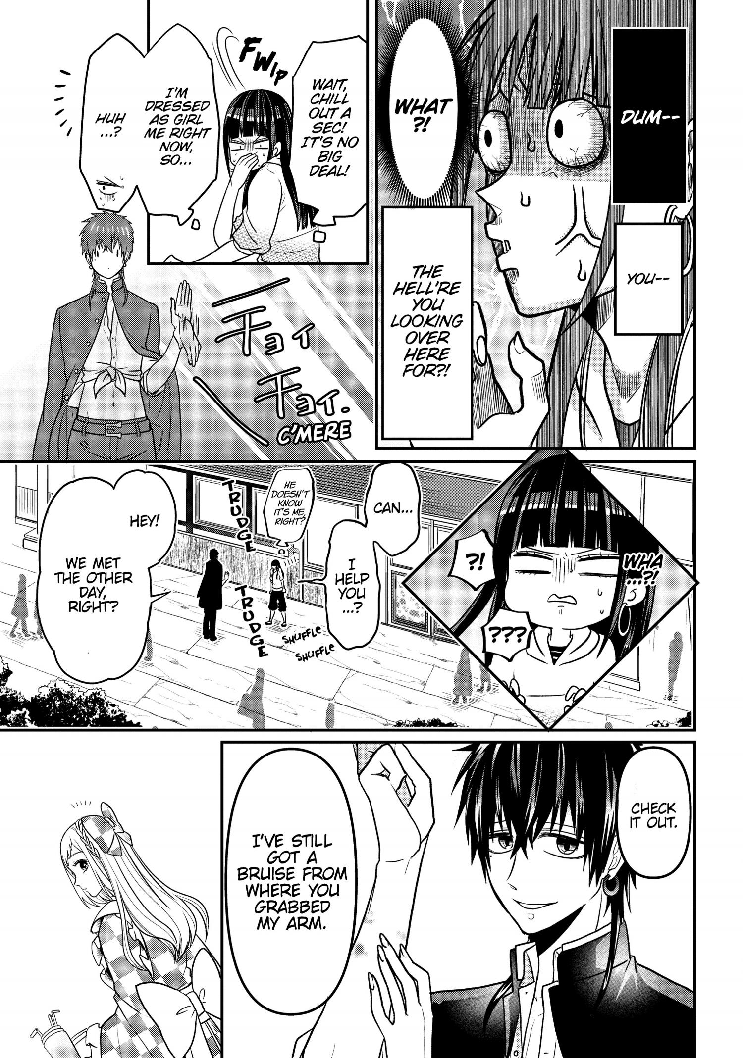 Josou Shite Mendoukusai Koto Ni Natteru Nekura To Yankee No Ryou Kataomoi Chapter 10 #11