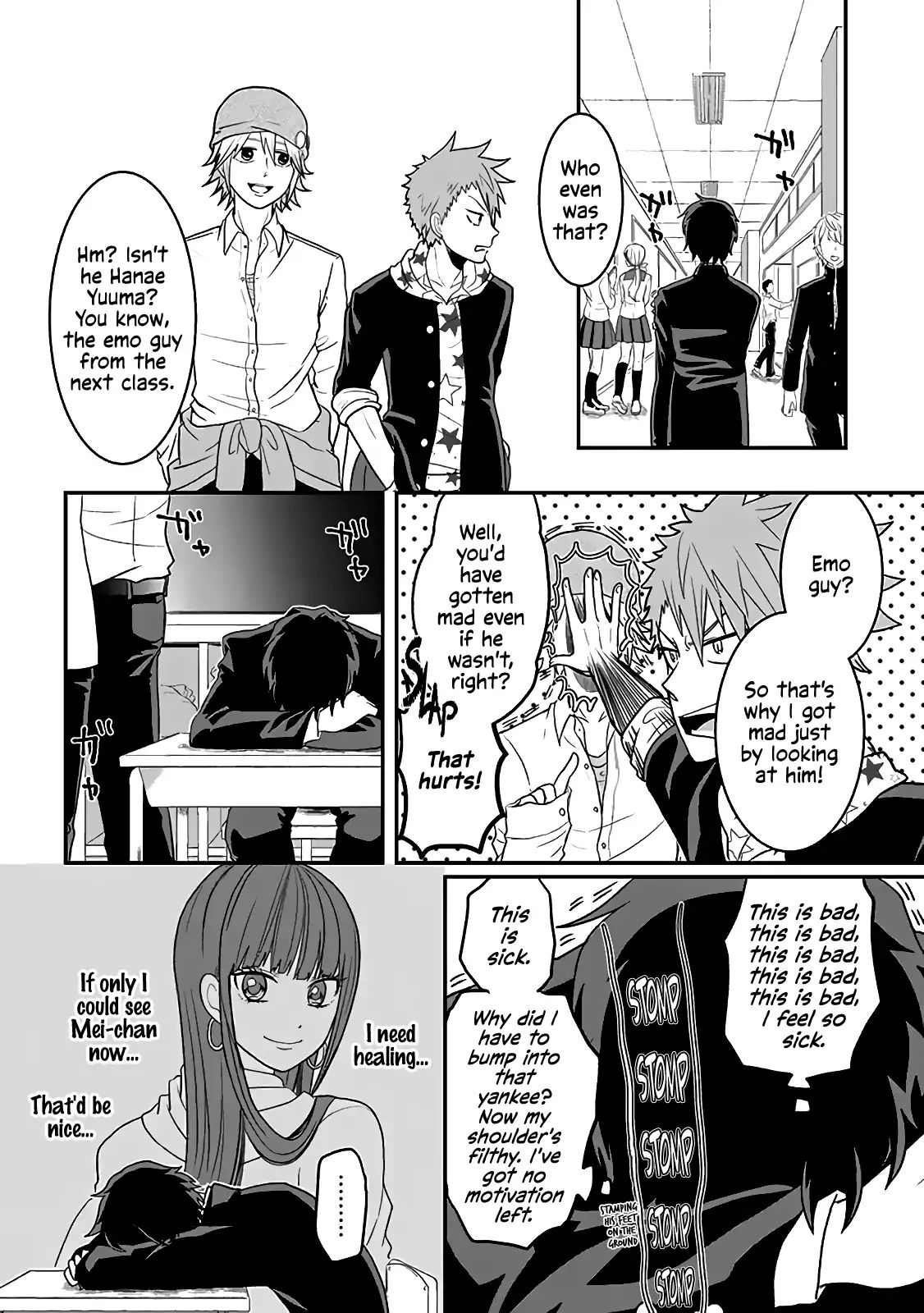 Josou Shite Mendoukusai Koto Ni Natteru Nekura To Yankee No Ryou Kataomoi Chapter 2 #4