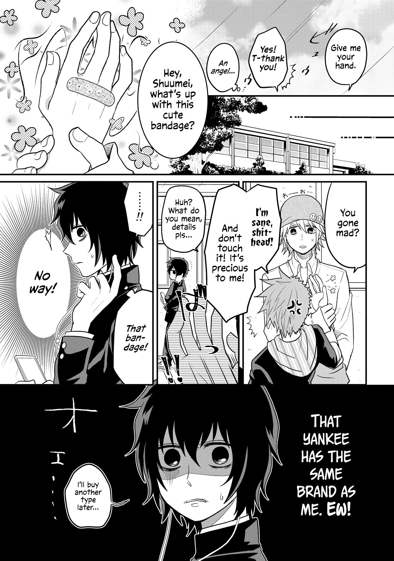 Josou Shite Mendoukusai Koto Ni Natteru Nekura To Yankee No Ryou Kataomoi Chapter 4 #9