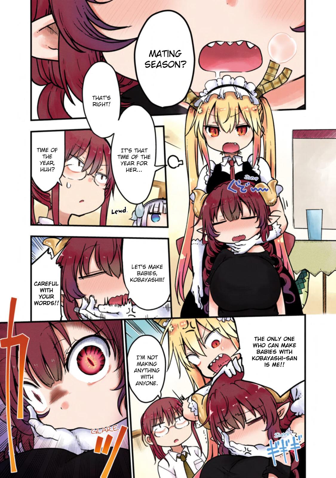 Kobayashi-San Chi No Maid Dragon Full Color Comic Chapter 10 #3