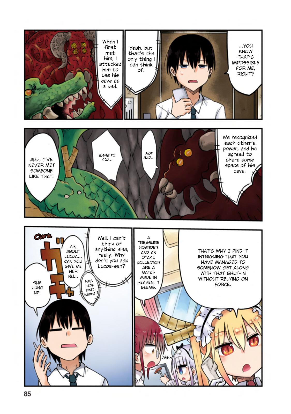 Kobayashi-San Chi No Maid Dragon Full Color Comic Chapter 6 #5